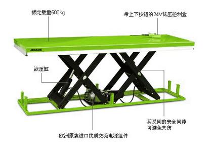 大台面电动升降平台 JK8708