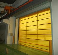 遥控按钮式堆积门 JK9706