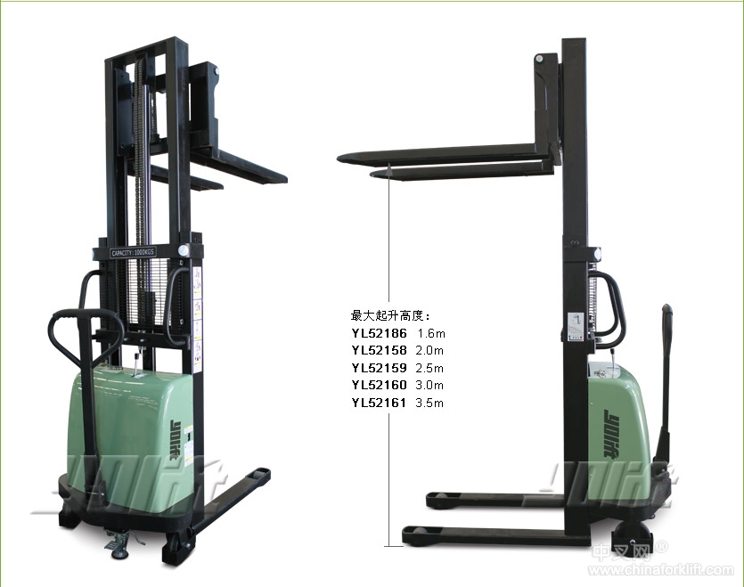 轻型半电动堆高车 YL52186