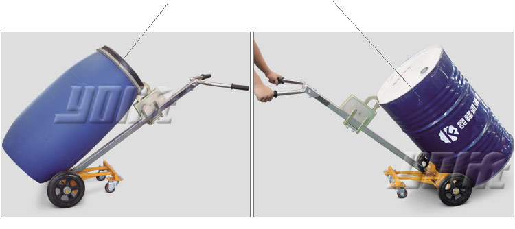 机械推车式油桶搬运车 YL44140