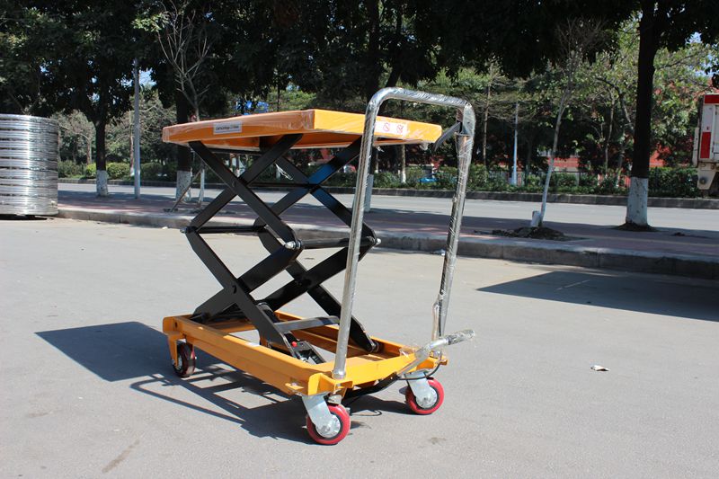 小型液压升降平台车 手推液压平台车 ＰＴ300Ａ