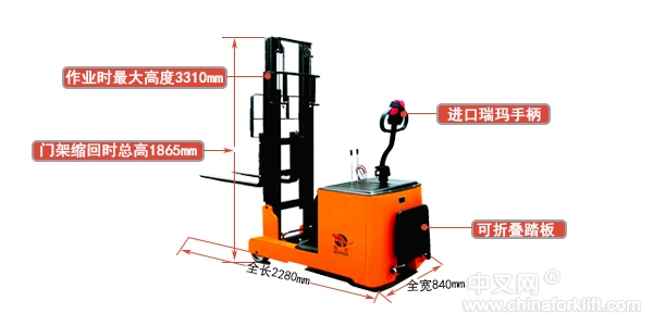 供应合派平衡重叉车CPD10B结构坚固 操作简单 性价比高 CPD10B