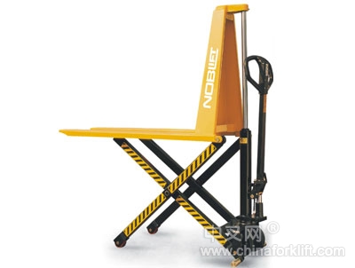 手动高升程搬运车 剪式搬运车 升高1米搬运车 1.5吨 HLT-(N)手动高升程搬运车