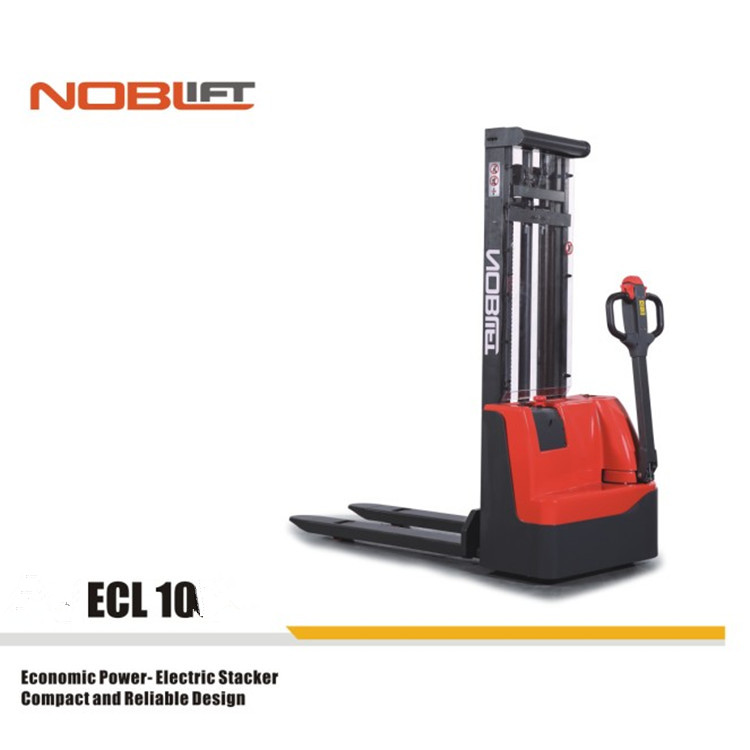 绍兴诺力步行式全自动电动堆高机ECL1029电瓶托盘堆垛叉车 ECL10型