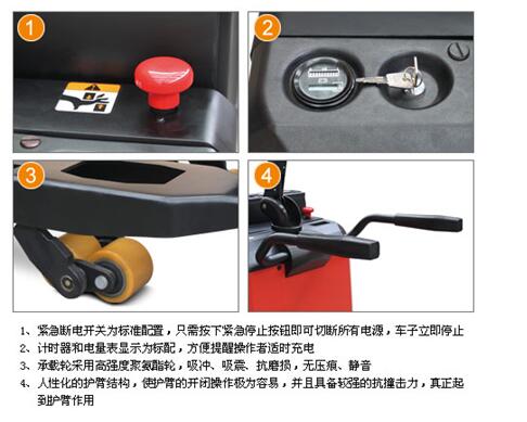 法尼FN4221半电动托盘搬运车 FN4221