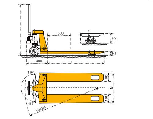 法尼FN4230标准型手动搬运车 FN4230