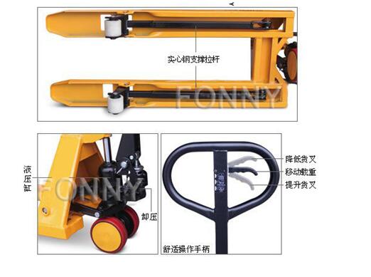 法尼FN4239迷你型手动液压搬运车 FN4239