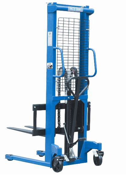 轻型手摇堆高车 简易搬运车 升降液压堆高车 标准