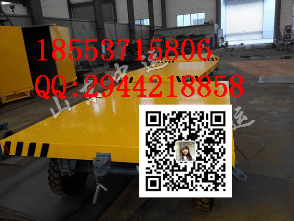 3T带车尾灯平板拖车图片价格