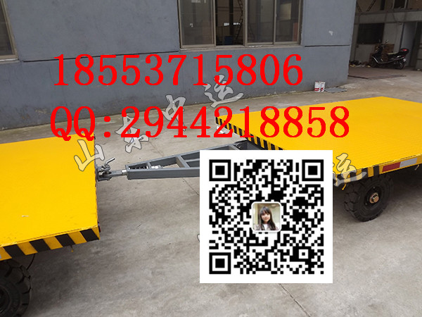 3T平板拖车优质拖车厂家