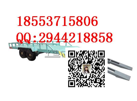 板工业用履带车用特种牵引平拖车