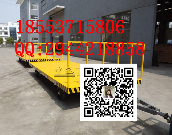 插桩式牵引平板拖车