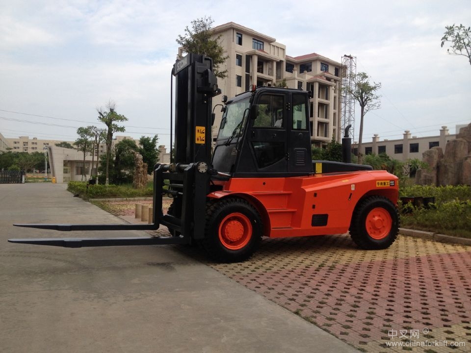 供应华南重工内燃重型12吨叉车厂家报价对比合力杭州12吨叉车价格 HNF-120