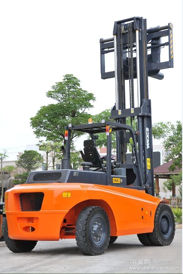 供应华南重工内燃重型12吨叉车厂家报价对比合力杭州12吨叉车价格 HNF-120
