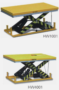 无锡大隆 HW系列标准型电动升降平台_中国叉车网(www.chinaforklift.com)