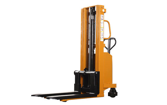 浙江中力 窄腿覆盖式半电动堆高车