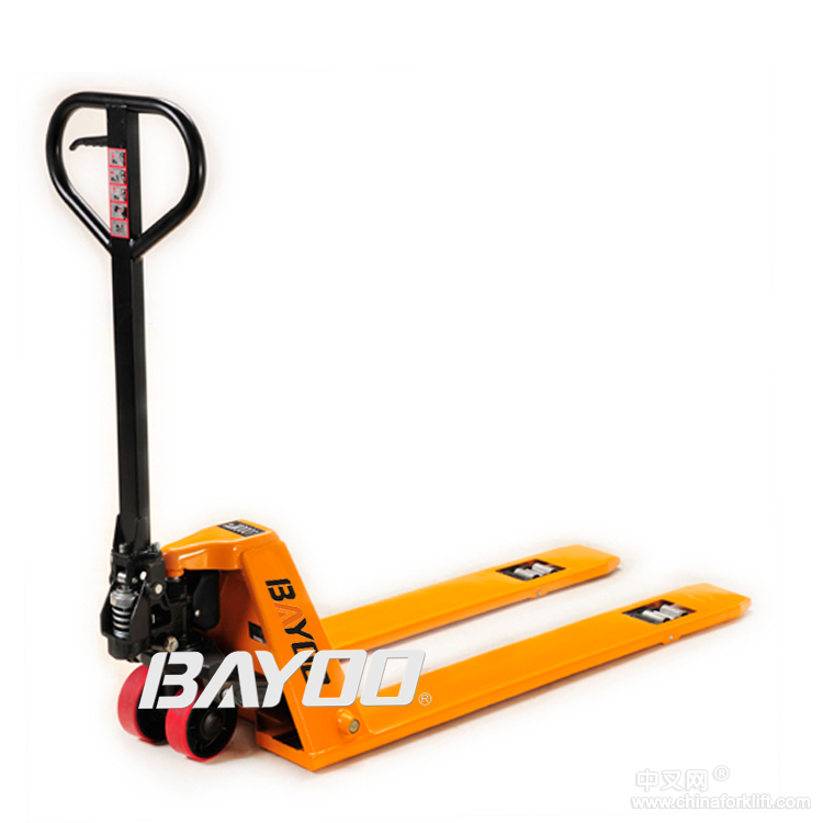 超低搬运车,超低型手动液压叉车 载重1吨 离地高度36mm BHY10024
