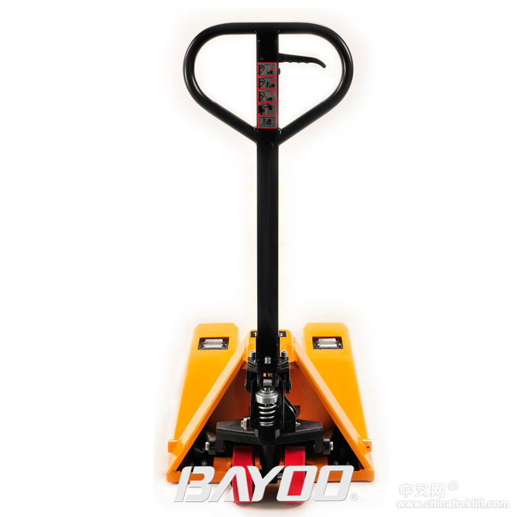 超低搬运车,超低型手动液压叉车 载重1吨 离地高度36mm BHY10024