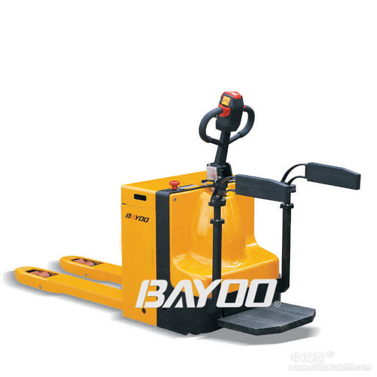 BAYOO/拜优踏板式全电动托盘搬运叉车,全电动搬运车 BHY10078