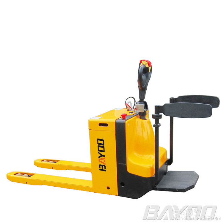 BAYOO/拜优踏板式全电动托盘搬运叉车,全电动搬运车 BHY10078