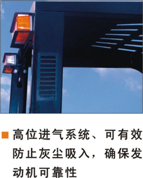 杭州H系列2吨集装箱箱内作业叉车 CPCD20H-BG6-X