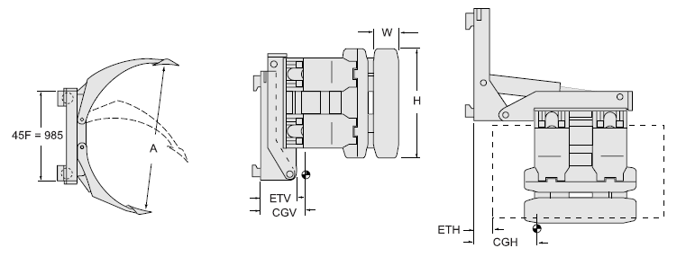 纸卷夹>>倾翻式 45-UKC-B504