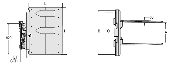 纸箱夹G系列 20G-ACS-A121