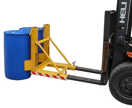 油桶夹，塑料油桶夹，叉车专用双油桶夹 DG720B