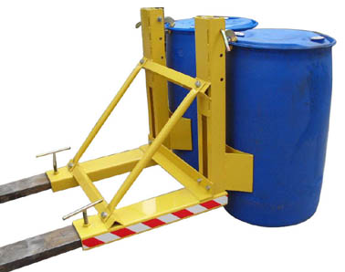 油桶夹，塑料油桶夹，叉车专用双油桶夹 DG720B