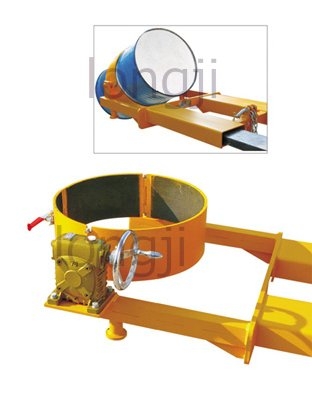 龙合智能：旋转抱桶器 DR400MF_中国叉车网(www.chinaforklift.com)