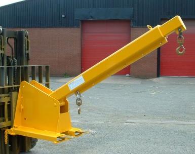 Fork Mounted Articulating Forklift Jib