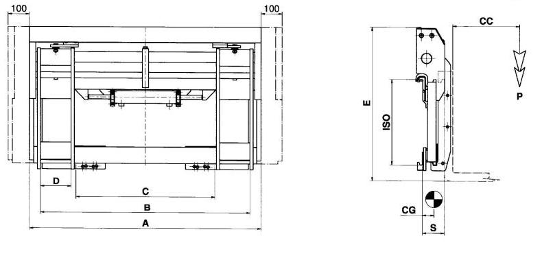Sideshifting Pin Type