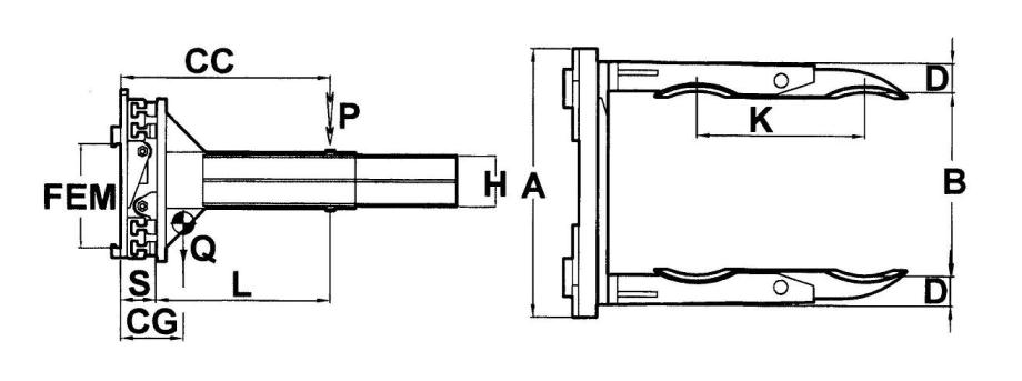 ATIB 2-4 Drum Clamps