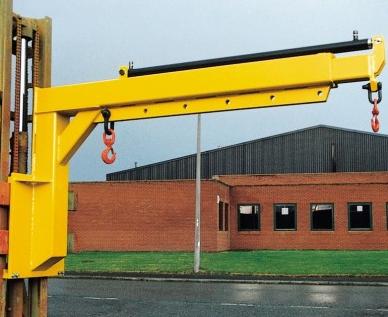 High Lift Extending Forklift Jib