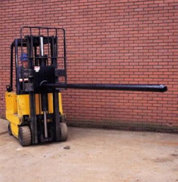 Forklift Carpet Boom - Carriage Mounted