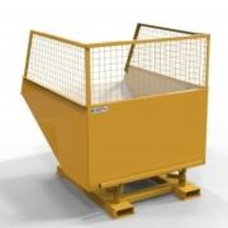 Forklift Tipping Skips - Mesh Sided Extensions