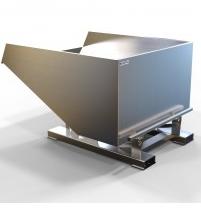 Forklift Tipping Bins - Fully Stainless Steel
