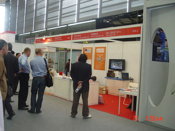 中国叉车网在展会上