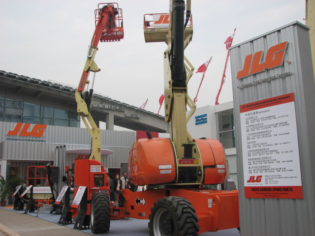 JLG在展会上