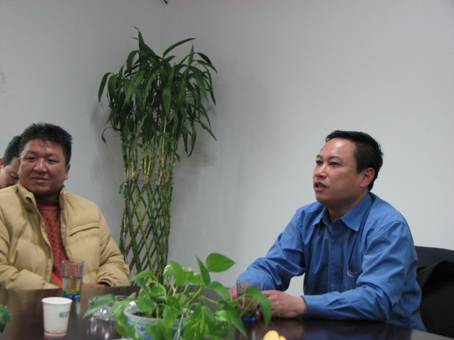 柳工叉车陈总发言