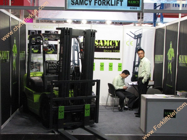 SAMCY叉车在展会