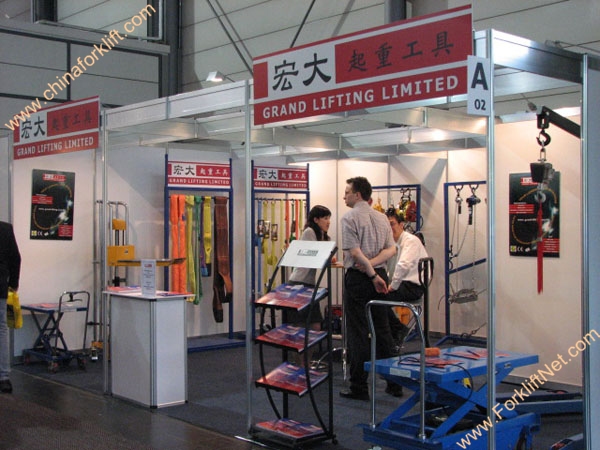 香港宏大起重工具在展会