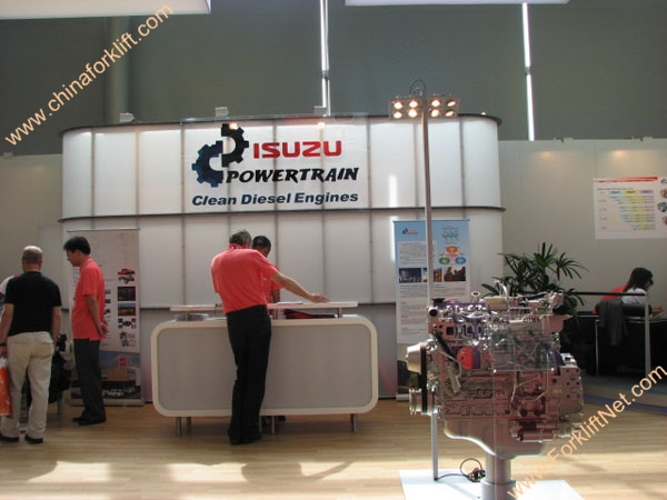 五十铃(ISUZU)在展会上