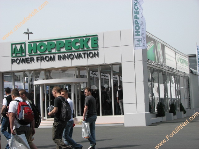 荷贝克(Hoppecke)在展会上