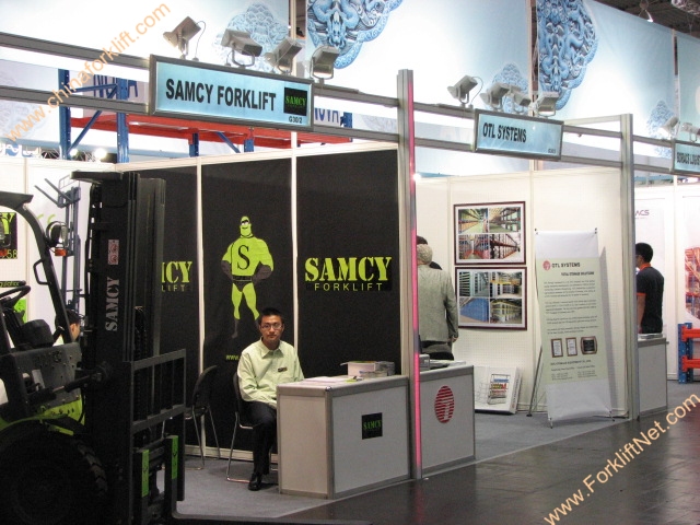 SAMCY叉车在展会
