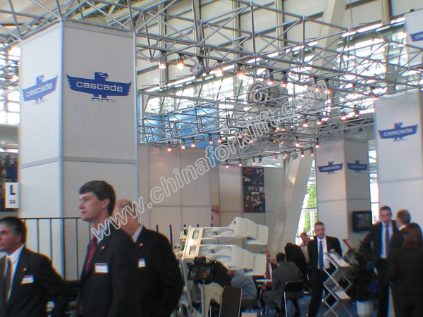 卡斯卡特在展会上