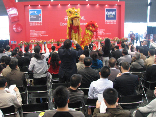 美科斯在2011亚洲国际物流技术与运输系统展览会上