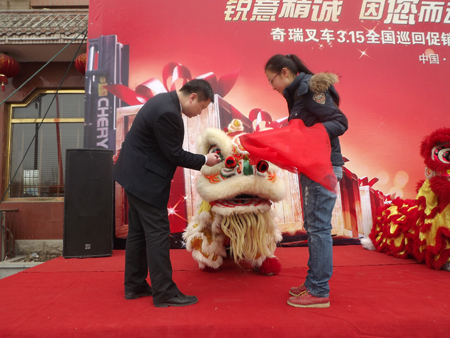 天津站——促销会现场