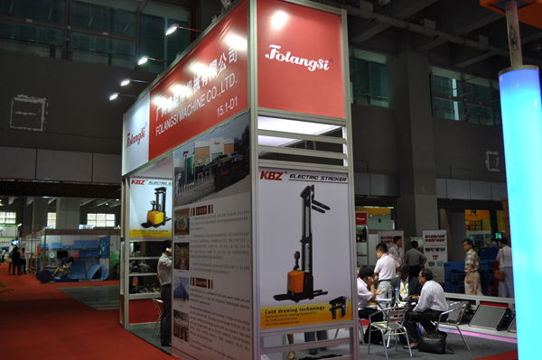 佛朗斯在展会上