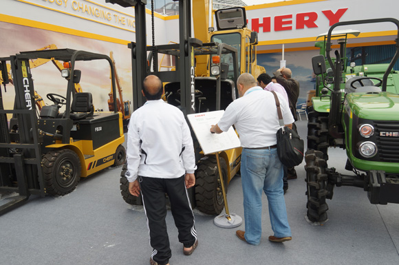 奇瑞迪凯重科在第113届广交会